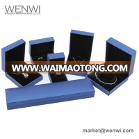 Blue Color Fancy Custom Logo Dubai Paper Jewellery Gift Box Packaging