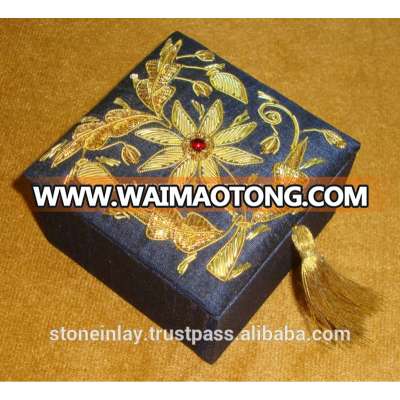 Jewelry Beaded Zari Box