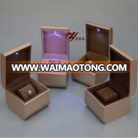 God PU Leather with LED Light Jewelry Box Set